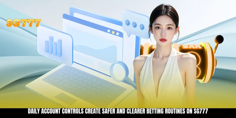 Daily account controls create safer and clearer betting routines on SG777 Daily account controls create safer and clearer betting routines on SG777