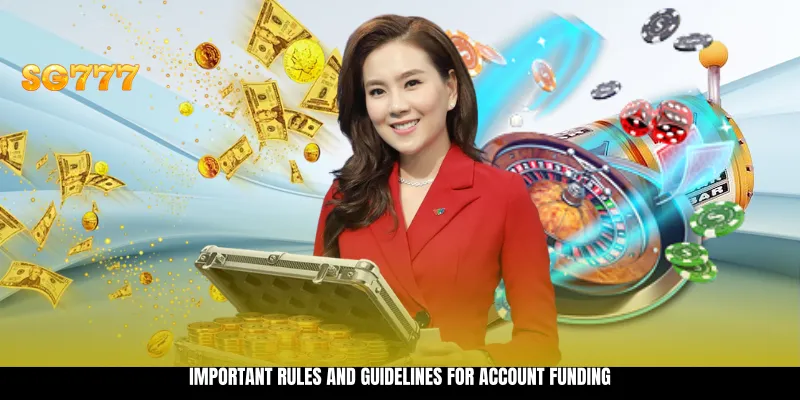 Important Rules and Guidelines for Account Funding Important Rules and Guidelines for Account Funding