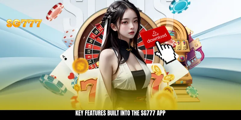 Key Features Built into the SG777 App Key Features Built into the SG777 App