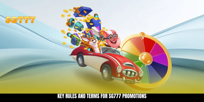 Key Rules and Terms for SG777 Promotions Key Rules and Terms for SG777 Promotions