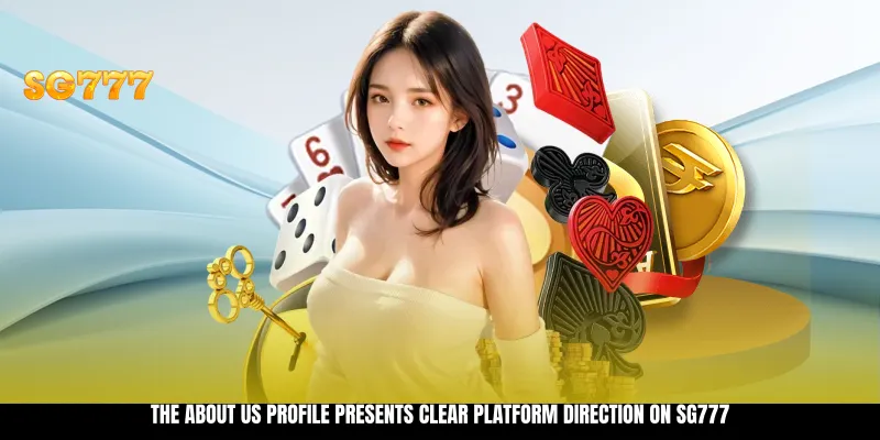 The about us profile presents clear platform direction on SG777 The about us profile presents clear platform direction on SG777