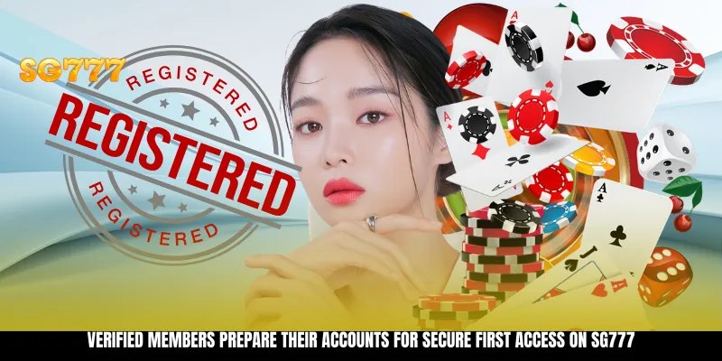 Verified members prepare their accounts for secure first access on SG777 Verified members prepare their accounts for secure first access on SG777